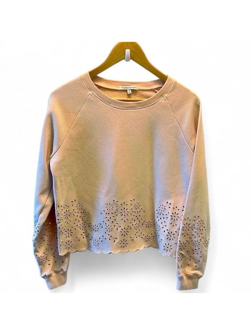Rebecca Minkoff Women's Pink and Pink Sweatshirt